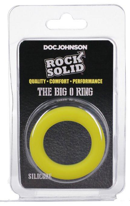 Cockring The Big O 32 mm Noir-Jaune