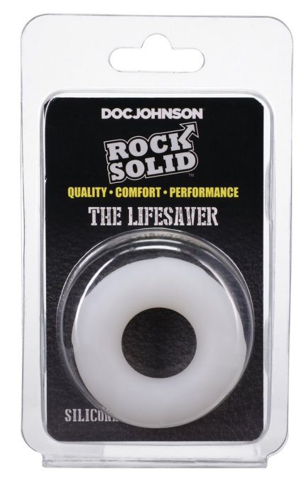 Cockring The Lifesaver 22mm Blanc