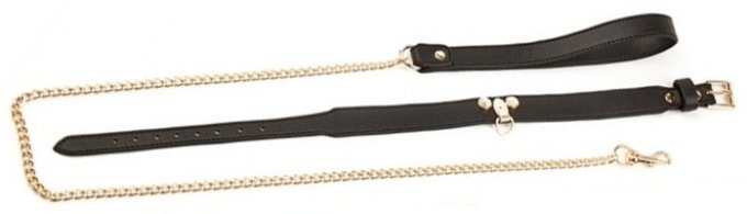 Collier-Laisse Master Me Noir