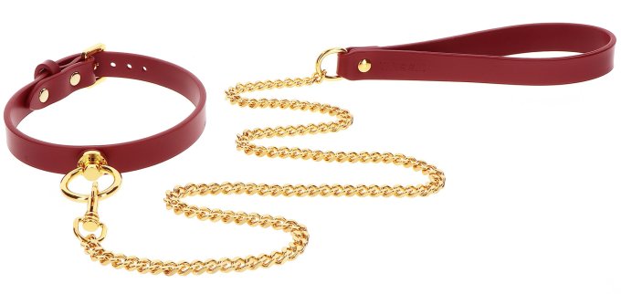 Collier-Laisse Taboom Rouge