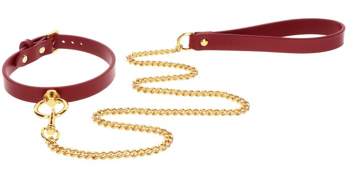 Collier-Laisse Taboom Rouge