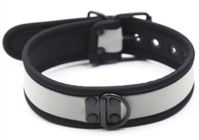 Collier Néoprène Simply Puppy Gris