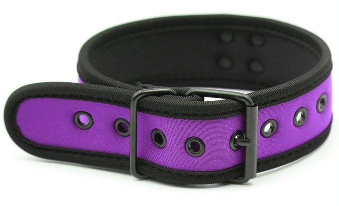 Collier néoprène Simply Puppy Violet