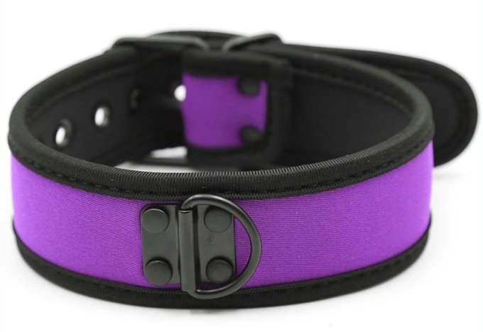 Collier néoprène Simply Puppy Violet