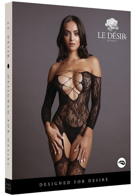 Combi sexy Criss Cross Deep Noir