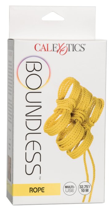 Corde de bondage Boundless 10m Jaune