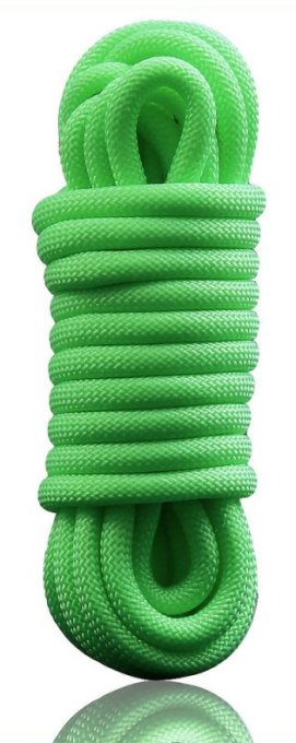 Corde de bondage Luminous 10M Verte