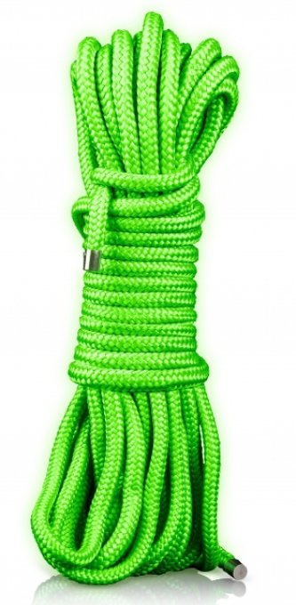 Corde de bondage phosphorescente Glow Rope 10M