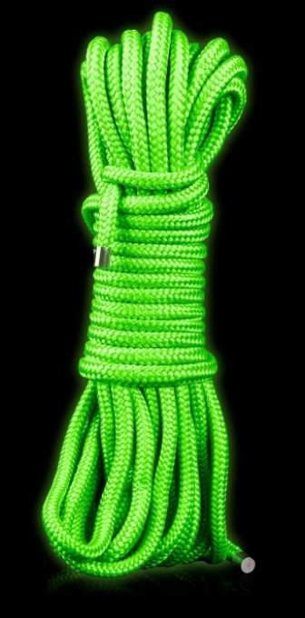 Corde de bondage phosphorescente Glow Rope 10M