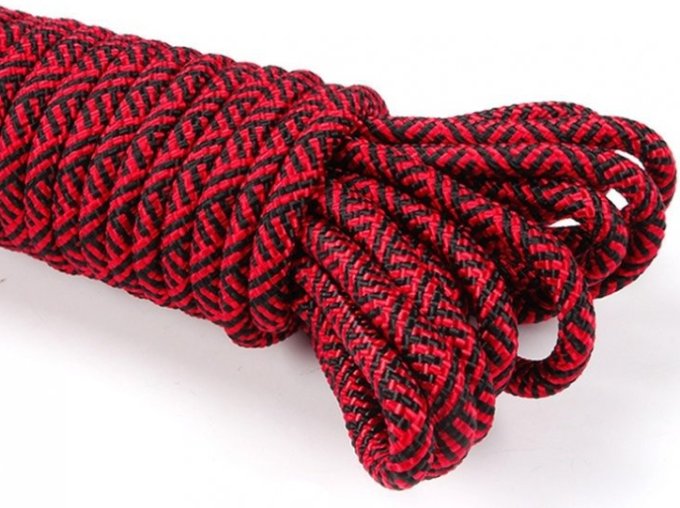 Corde de bondage Scint 10M Rouge