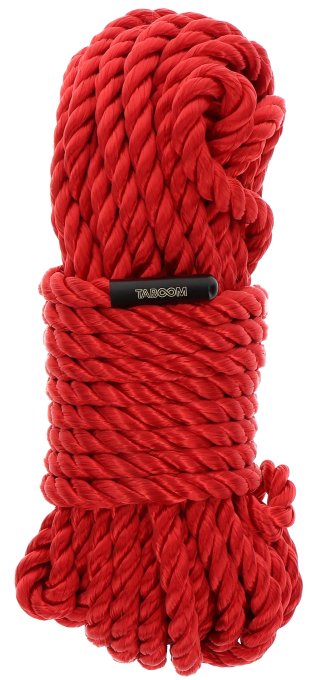 Corde de bondage Taboom 10M - 7mm Rouge