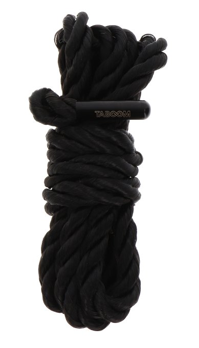 Corde de Bondage Taboom 1m50 - Épaisseur 7mm Noire