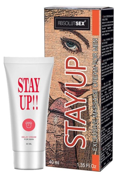 Crème de pénis Stay Up Menthe 40ml