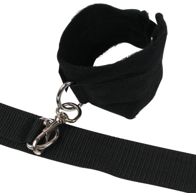 Croix de bondage pour porte Blackcross Noire