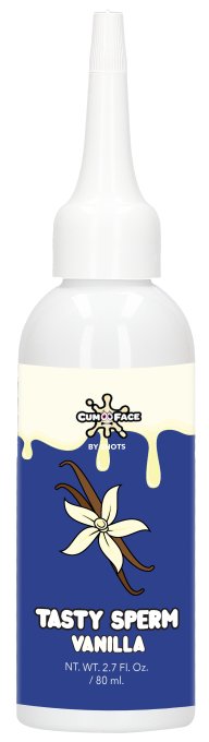 Eau aromatisée TASTYSPERM pour Cum Face - Vanille 80ml