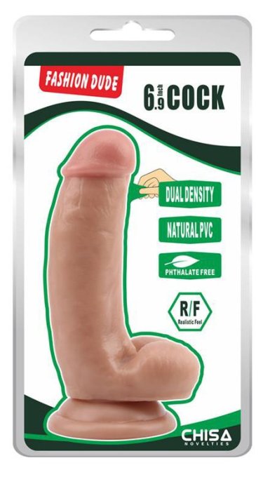 Dildo Fashion Dude courbé avec ventouse 14 x 3.7cm