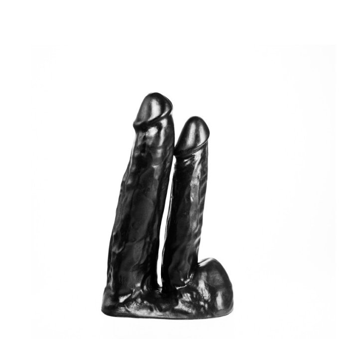 Double Gode Dildorama 18 x 4 cm Noir