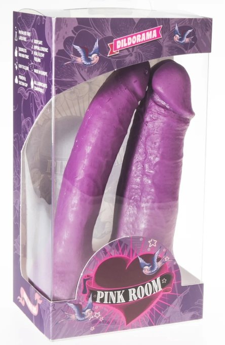 Double Gode P11 Jackson 13 x 4.5 cm Violet