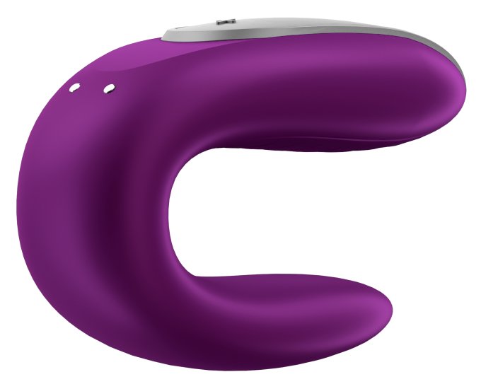 Double stimulateur connecté Double Fun Satisfyer Violet