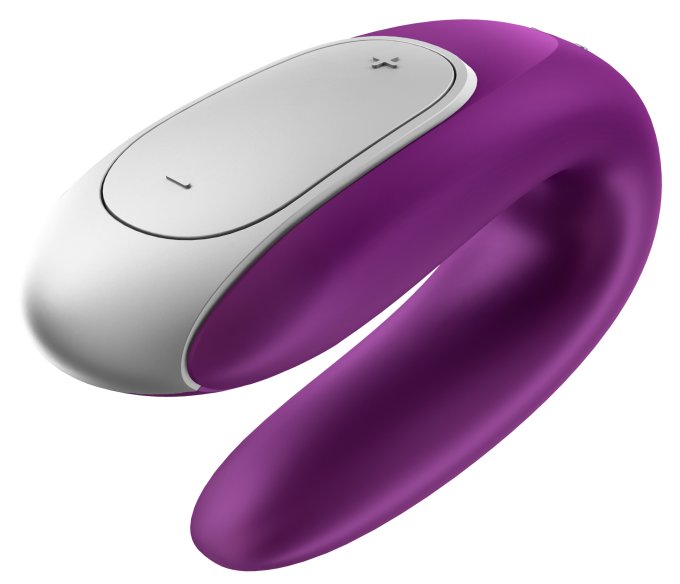 Double stimulateur connecté Double Fun Satisfyer Violet