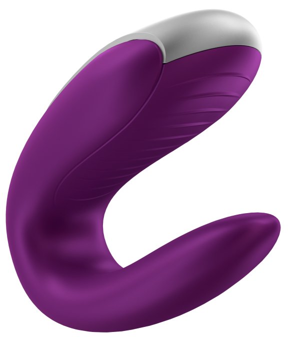 Double stimulateur connecté Double Fun Satisfyer Violet