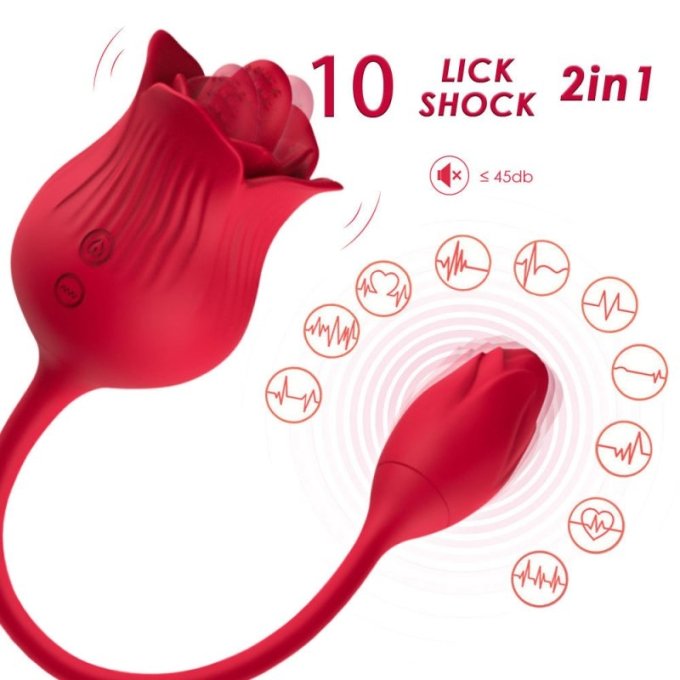 Double Stimulateur Lickclit 6 x 3cm