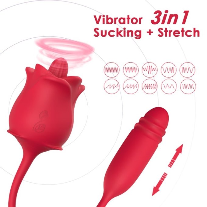 Double Stimulateur Thrustlick 12 x 3cm