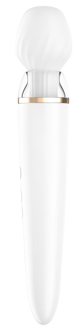 Double Wand-er Satisfyer 33cm Blanc