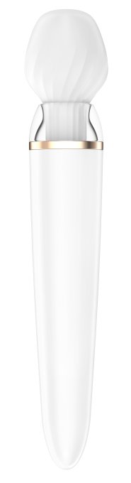 Double Wand-er Satisfyer 33cm Blanc