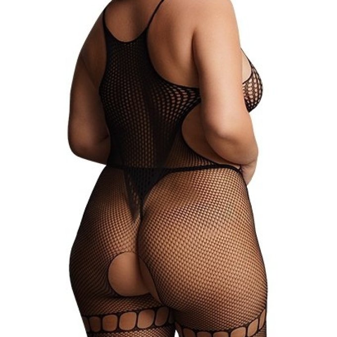 Combinaison Grande Taille DUO NET Noire