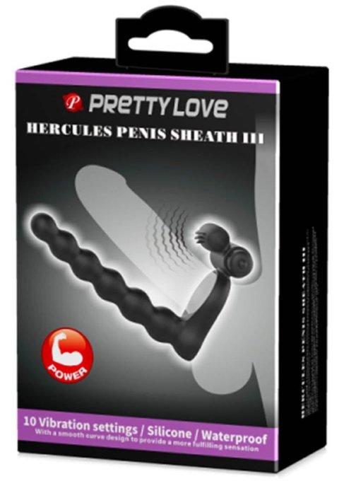 Embout de pénis Hercules Pretty Love 13 x 2.5cm