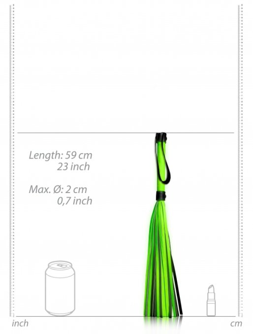 Martinet phosphorescent Glow Flog 50cm