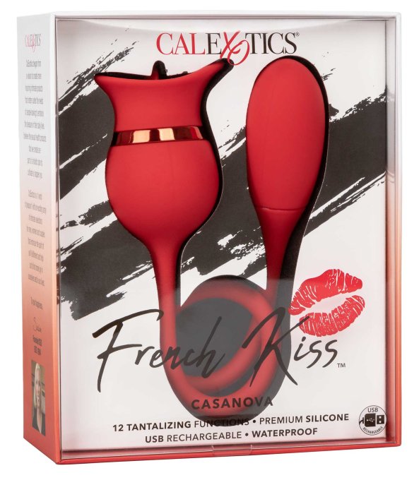 French Kiss Casanova 2 en 1 Rouge