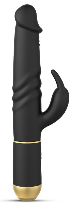 Vibro Furious Rabbit 2.0 Dorcel 27cm Noir