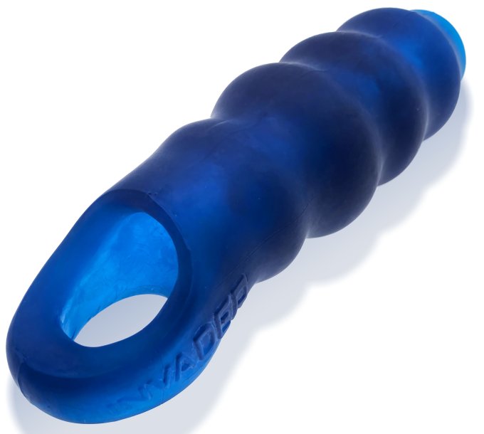 Gaine de pénis Oxballs Invader 13 x 5cm Bleue