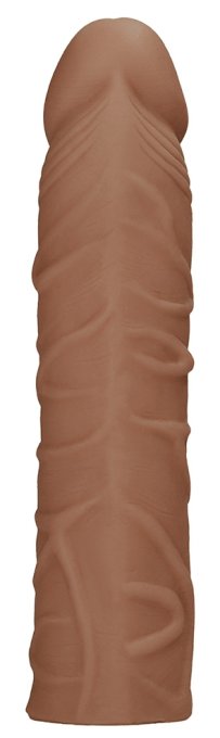 Gaine de pénis Penis Sleeve RealRock 16.5 x 4cm Tan