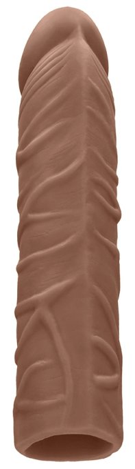 Gaine de pénis Penis Sleeve RealRock 16.5 x 4cm Tan