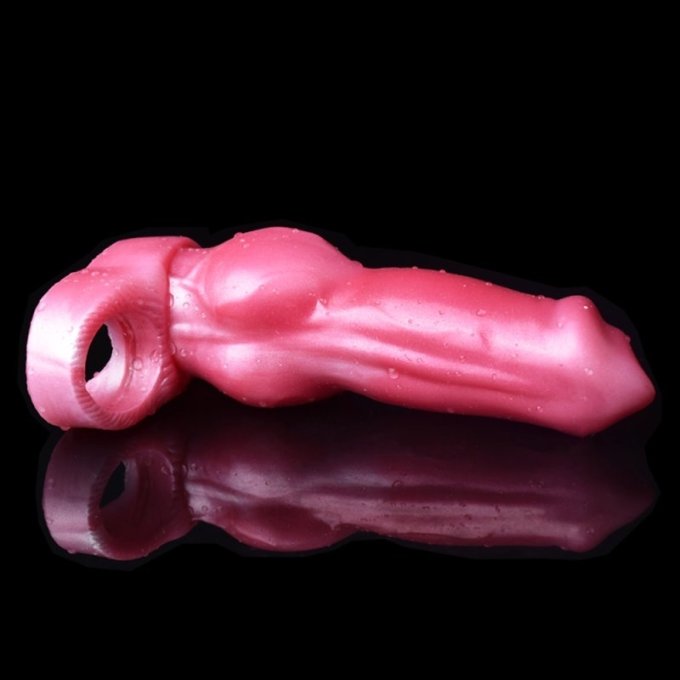 Gaine de pénis Yorky 17 x 6cm Rouge