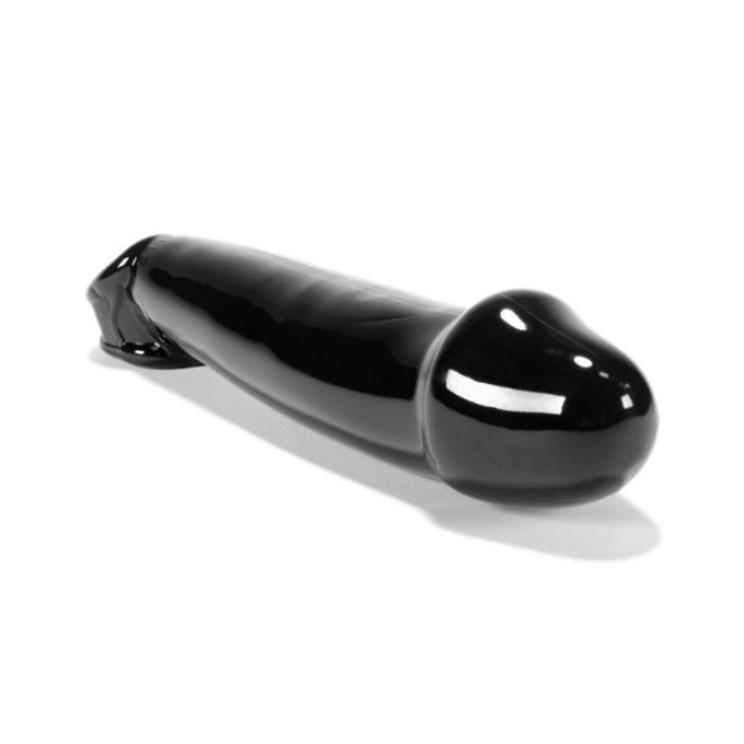 Gaine pour pénis Muscle Oxballs 24 x 5 cm Noir