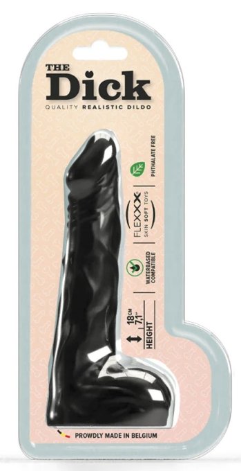 Gode Chasten The Dick 14.5 x 3.5 cm Noir