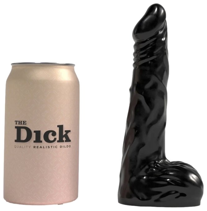 Gode Chasten The Dick 14.5 x 3.5 cm Noir