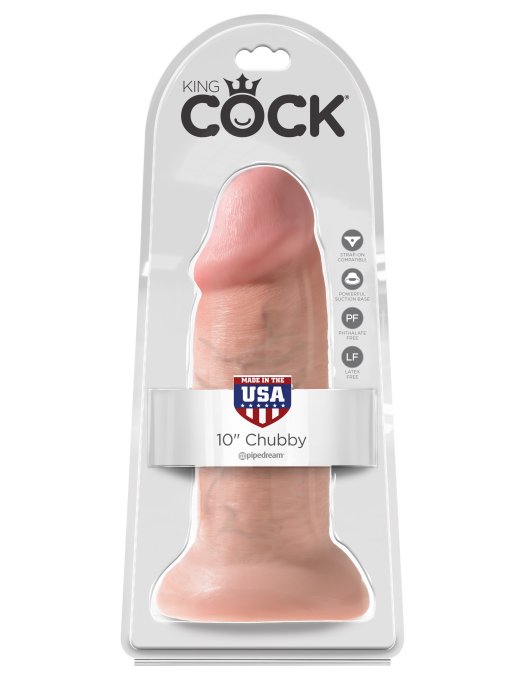 Gode Chubby King Cock - 20.5 x 7.8 cm Flesh