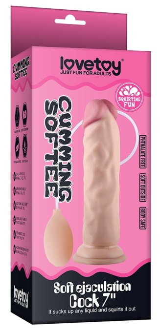 Gode éjaculateur Cumming Softee 19 x 4.3 cm