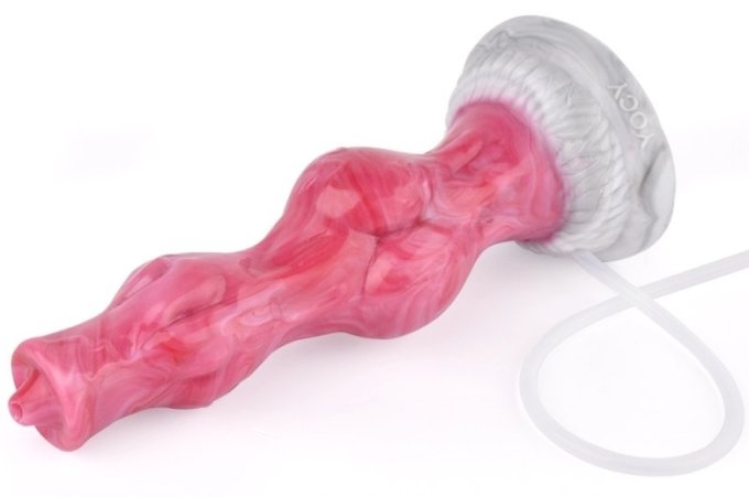 Gode Éjaculateur Wolfaw 16.5 x 5.5cm Rose