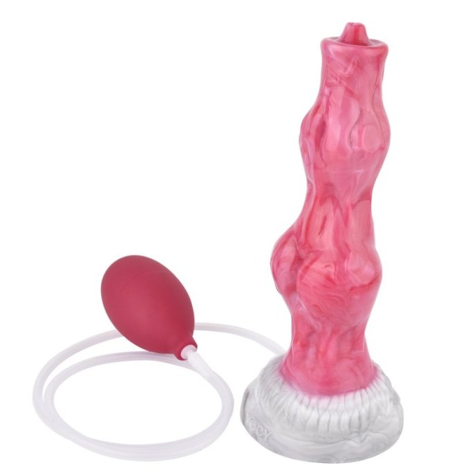 Gode Éjaculateur Wolfaw 16.5 x 5.5cm Rose