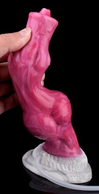 Gode Éjaculateur Wolfaw 16.5 x 5.5cm Rose