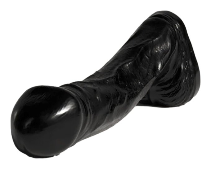 Gode Erik The Dick 17 x 4 cm Noir