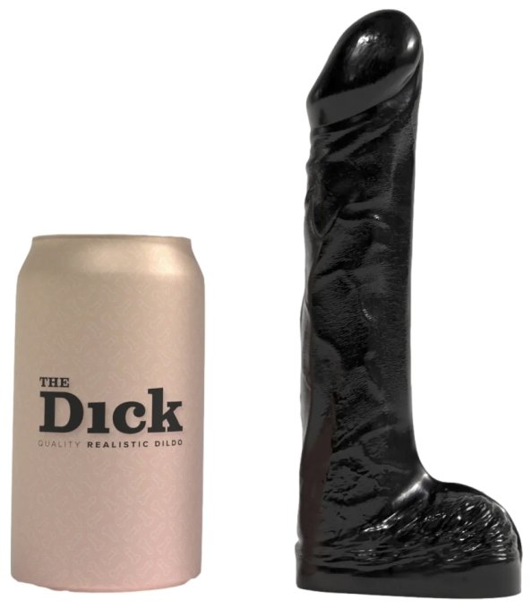 Gode Erik The Dick 17 x 4 cm Noir