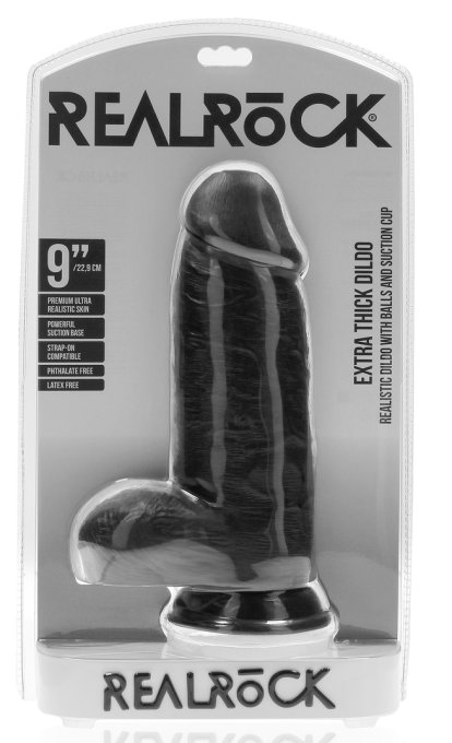 Gode Extra Thick 18 x 7.5cm Noir