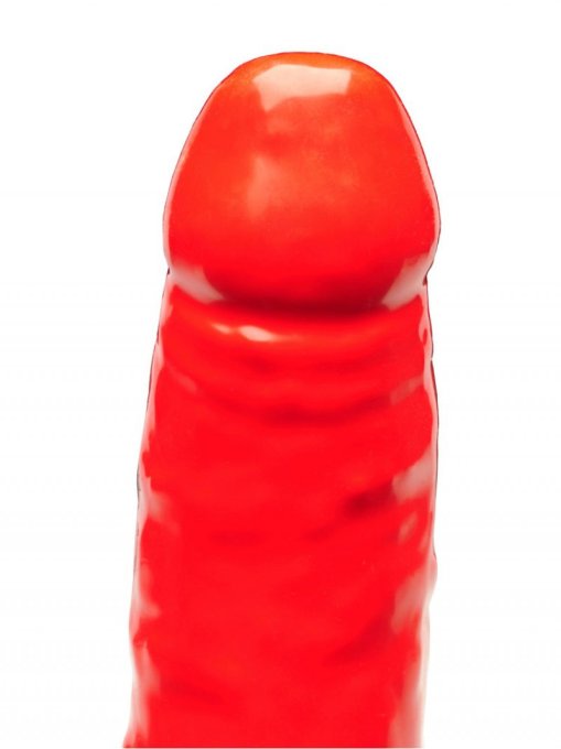 Gode gonflable rouge 15 x 4.5cm